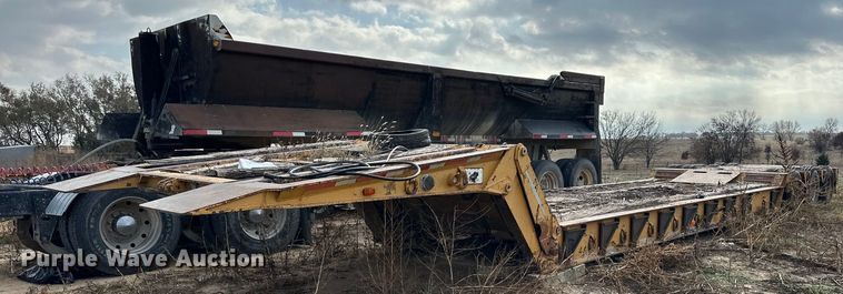 image for item OK9170 1986 Load King 403/4DFP  lowboy equipment trailer