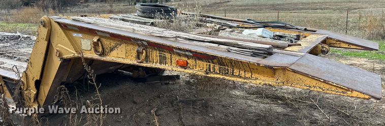 image for item OK9170 1986 Load King 403/4DFP  lowboy equipment trailer