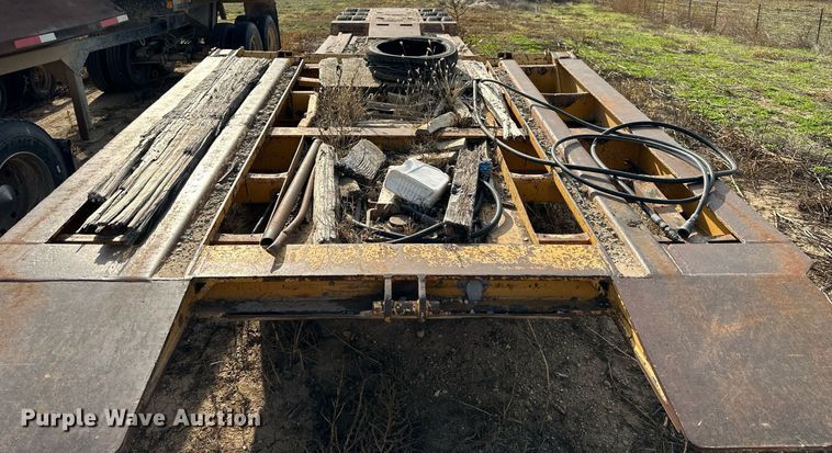 image for item OK9170 1986 Load King 403/4DFP  lowboy equipment trailer