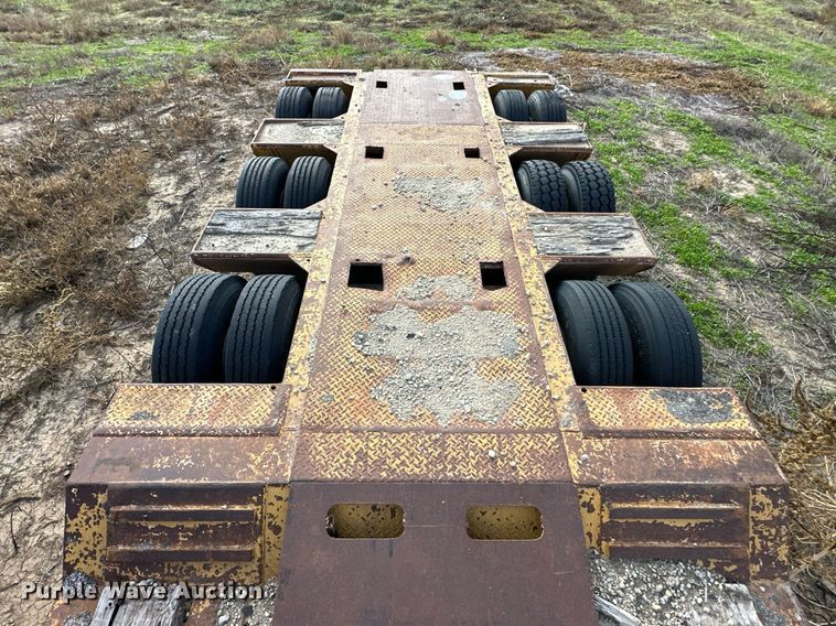 image for item OK9170 1986 Load King 403/4DFP  lowboy equipment trailer