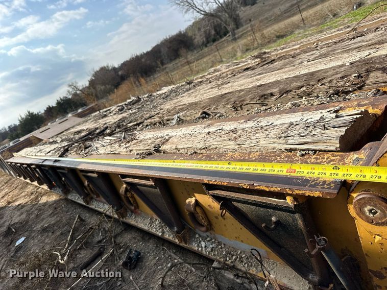 image for item OK9170 1986 Load King 403/4DFP  lowboy equipment trailer