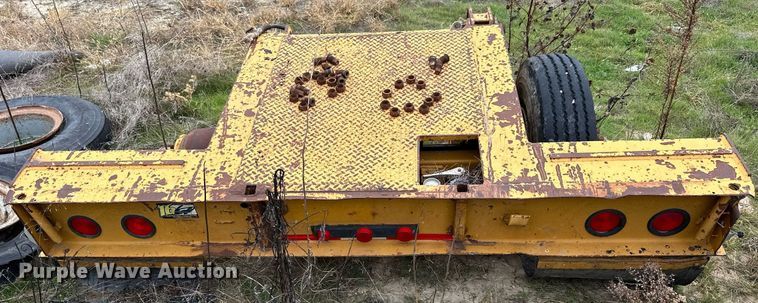 image for item OK9170 1986 Load King 403/4DFP  lowboy equipment trailer