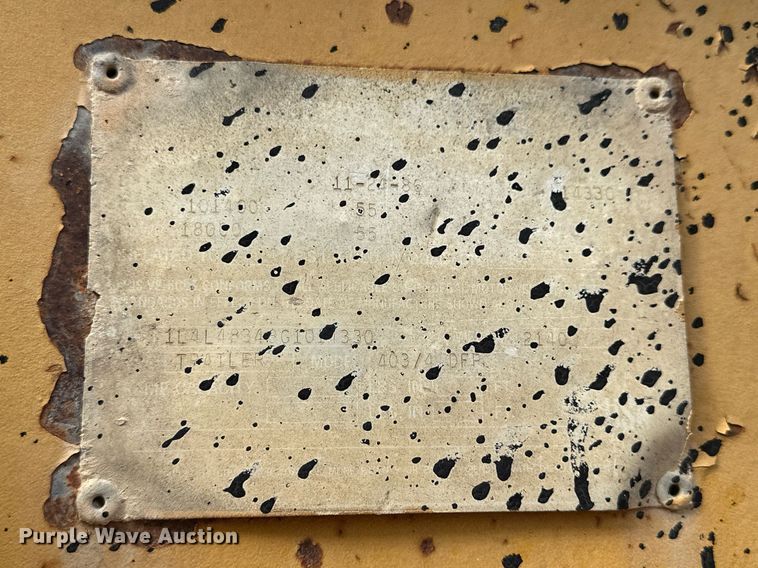 image for item OK9170 1986 Load King 403/4DFP  lowboy equipment trailer