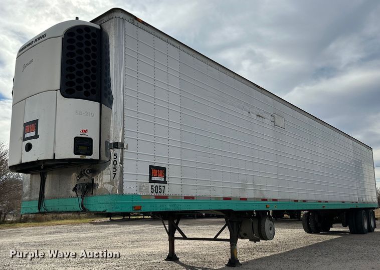 image for item OK9188 2006 Wabash  refrigerated van trailer
