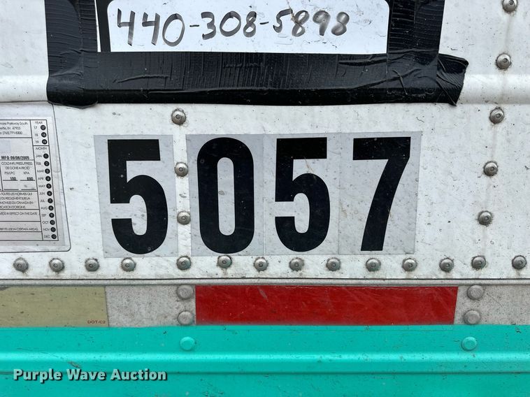 image for item OK9188 2006 Wabash  refrigerated van trailer