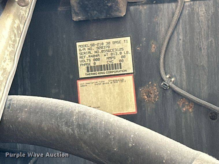 image for item OK9188 2006 Wabash  refrigerated van trailer