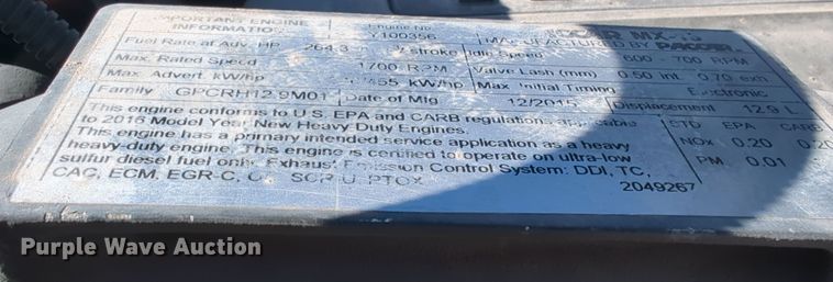 image for item OL9140 2017 Peterbilt 579 semi truck