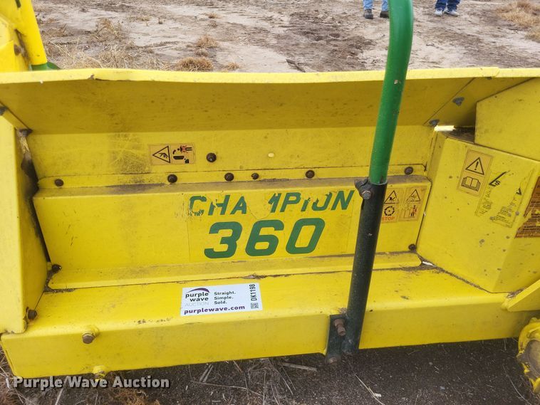 image for item DK1198 2006 Champion 360  rotary forage head