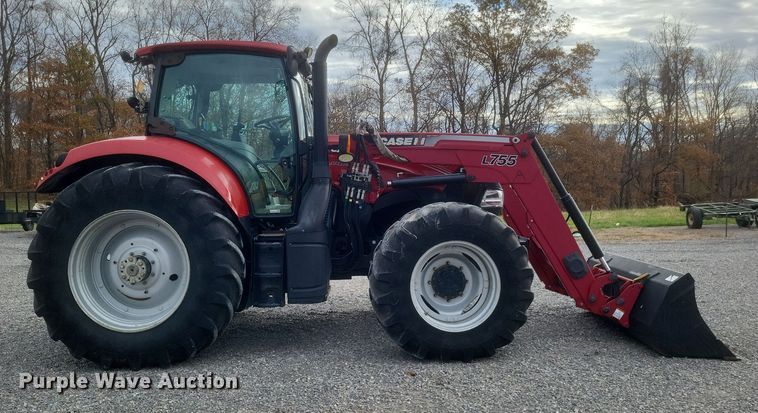 image for item DK1201 2016 Case IH Maxxum 115  MFWD tractor