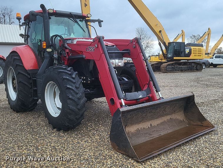 image for item DK1212 2016 Case IH Maxxum 115  MFWD tractor