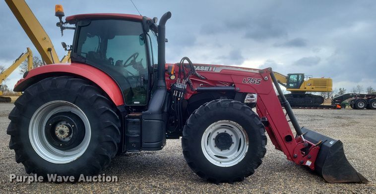 image for item DK1212 2016 Case IH Maxxum 115  MFWD tractor