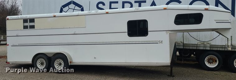 image for item DK4179 2000 Trails West  horse trailer