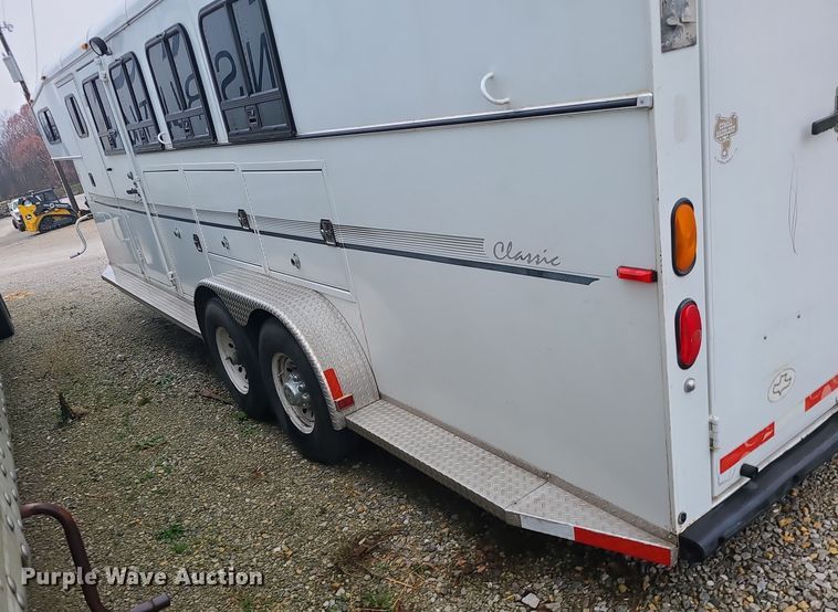 image for item DK4179 2000 Trails West  horse trailer