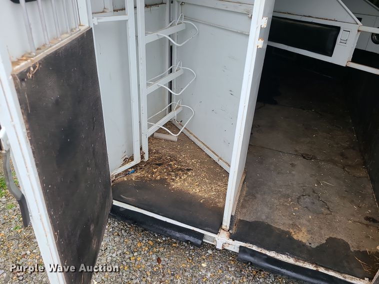 image for item DK4179 2000 Trails West  horse trailer