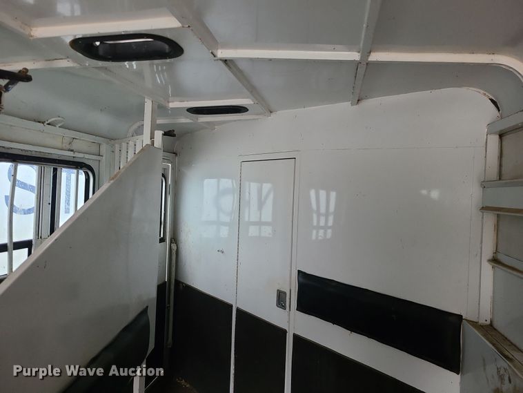 image for item DK4179 2000 Trails West  horse trailer