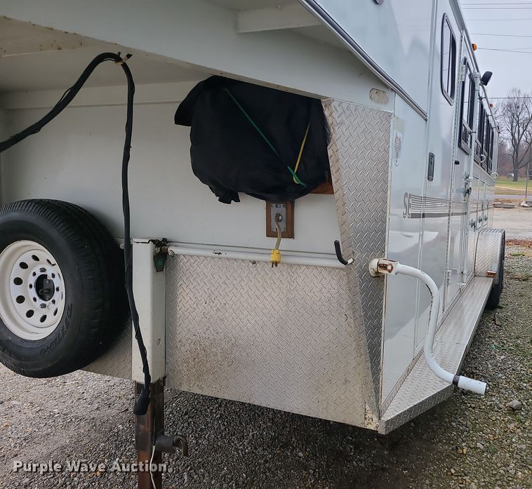 image for item DK4179 2000 Trails West  horse trailer