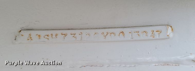 image for item DK4179 2000 Trails West  horse trailer