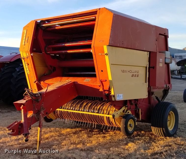 image for item DK8936 New Holland 855  round baler