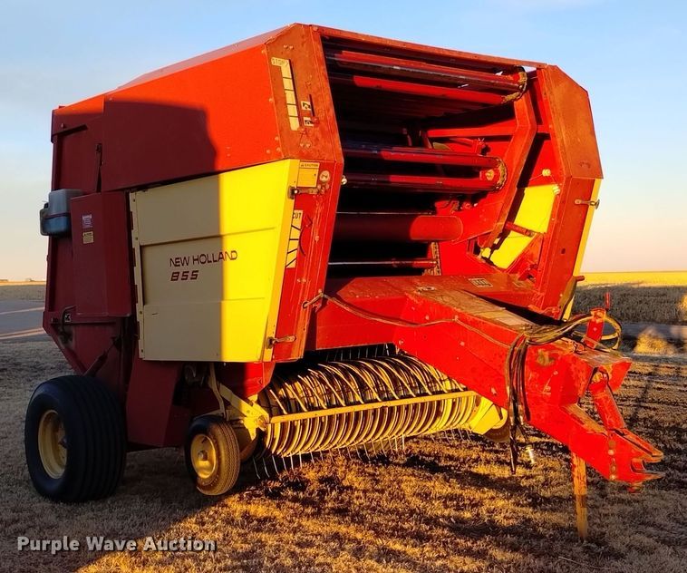 image for item DK8936 New Holland 855  round baler