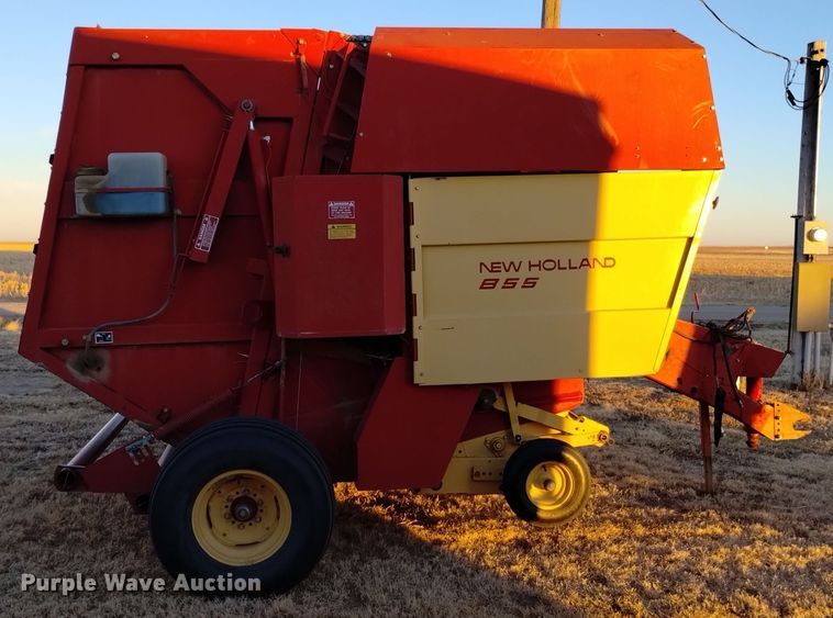 image for item DK8936 New Holland 855  round baler