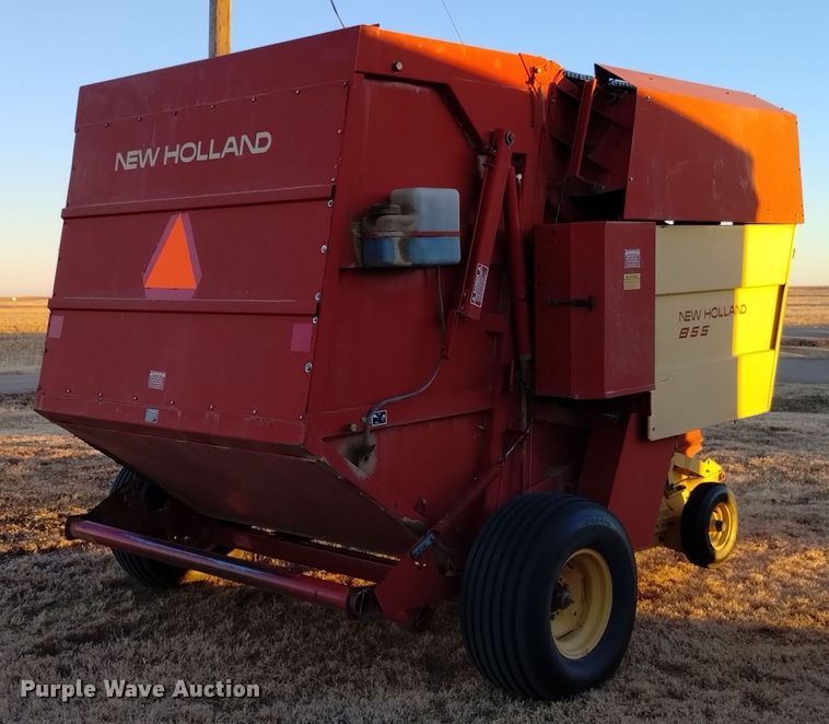 image for item DK8936 New Holland 855  round baler