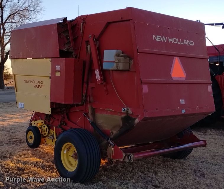 image for item DK8936 New Holland 855  round baler