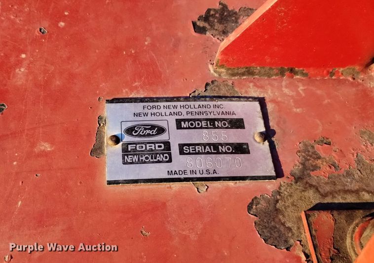 image for item DK8936 New Holland 855  round baler