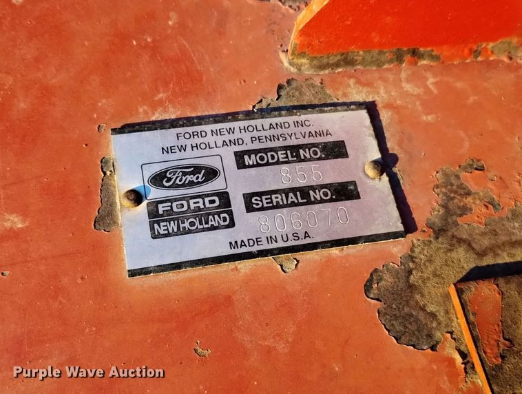 image for item DK8936 New Holland 855  round baler