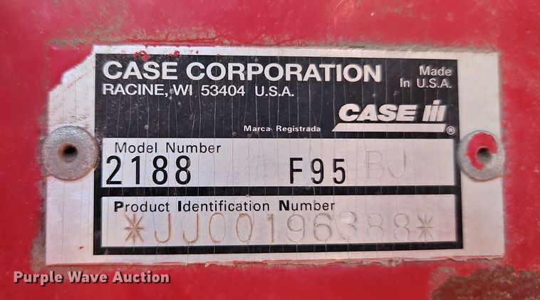 image for item DN7096 1997 Case IH 2188 Axial-Flow  RWA combine