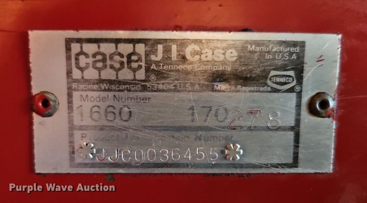 image for item DN7097 1988 Case IH 1660 Axial-Flow  RWA combine