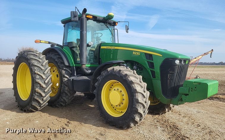 image for item DO4725 2008 John Deere 8230  MFWD tractor