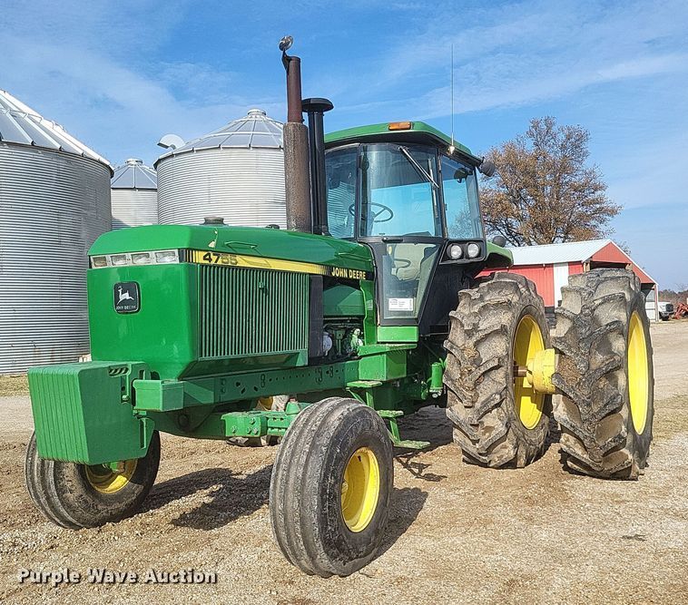 image for item DO4728 1990 John Deere 4755  tractor