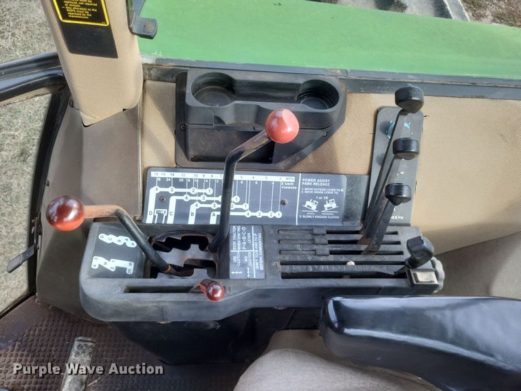 image for item DO4728 1990 John Deere 4755  tractor