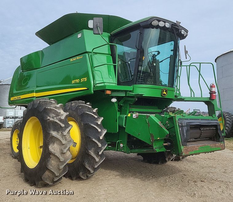 image for item DO4730 2008 John Deere 9770 STS  RWA combine