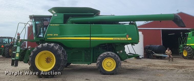 image for item DO4730 2008 John Deere 9770 STS  RWA combine