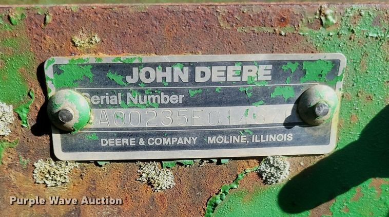 image for item DO4749 John Deere 235  double off-set disk