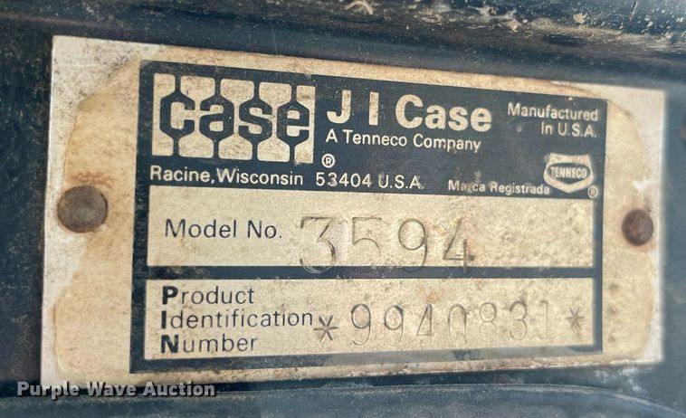 image for item DP2172 Case 3594  MFWD tractor