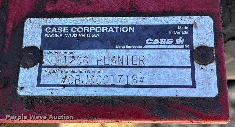 image for item DQ1546 Case IH 1200  planter