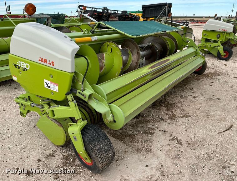 image for item DQ1548 2015 Claas 380 I35  pickup head