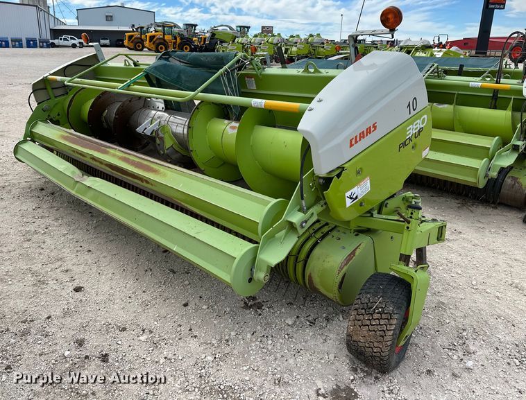 image for item DQ1549 2015 Claas 380 I35  pickup head