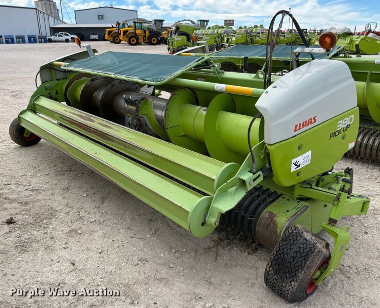 image for item DQ1550 2014 Claas 380 I35  pickup head