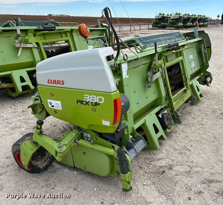 image for item DQ1550 2014 Claas 380 I35  pickup head