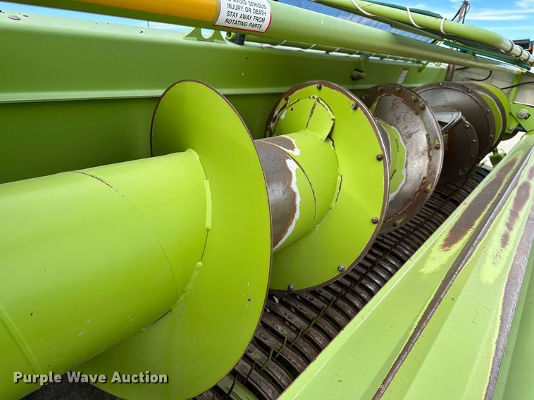 image for item DQ1550 2014 Claas 380 I35  pickup head