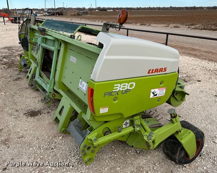 image for item DQ1553 2013 Claas 380 906  pickup head