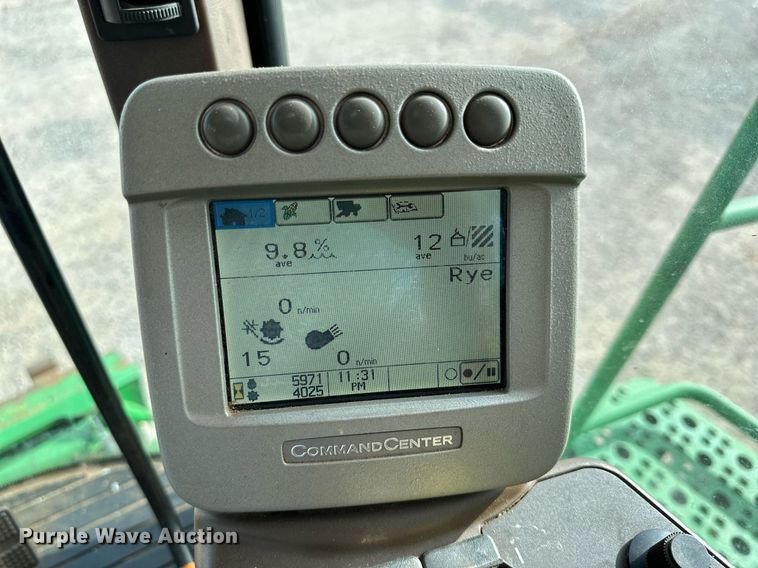 image for item DQ1566 2009 John Deere 9770 STS combine