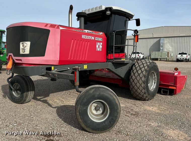 image for item DQ1569 2014 Massey Ferguson  WR9770 swather / windrower