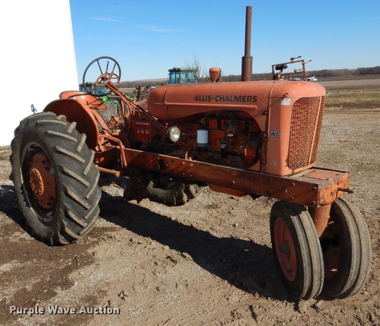 image for item DR5903 1950 Allis-Chalmers WD  tractor