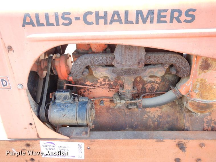 image for item DR5903 1950 Allis-Chalmers WD  tractor