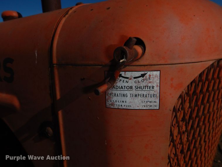 image for item DR5903 1950 Allis-Chalmers WD  tractor