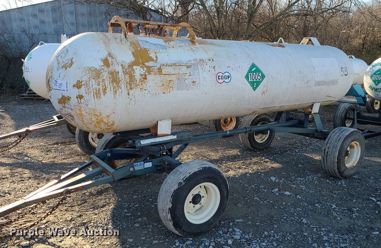 image for item DR7826 American Welding & Tank Co.  NH3 tank